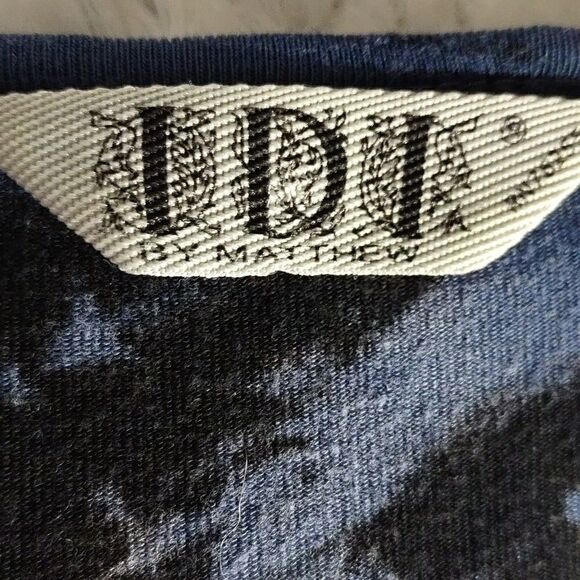 IDI By Matthew Tie Died Asymmetrical Tee - Picture 5 of 6